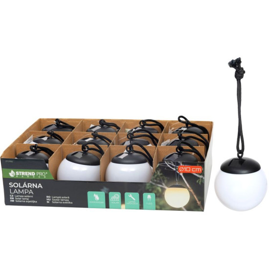 Strend Pro Garden Glob lamp, solar, 1xLED, 10 cm