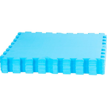 Mat EVA MT508 500x500x8 mm, blue, pack. 9 pcs, under the pool, STRONG