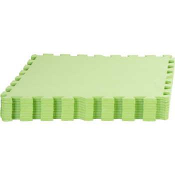 Mat EVA MT508 500x500x8 mm, green, pack. 9 pcs, under the pool, STRONG