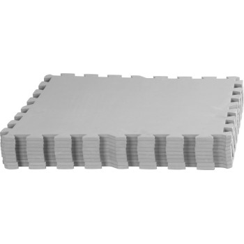Mat EVA MT508 500x500x8 mm, gray, pack. 9 pcs, under the pool, STRONG