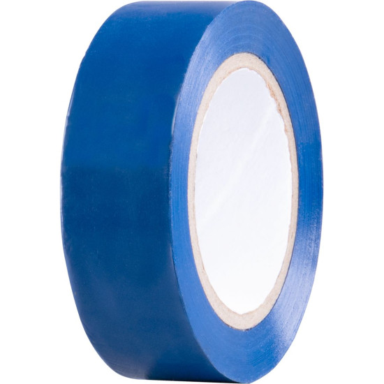 Tape Strend Pro, 19 mm, L-10 m, max. 80°C, 600V, blue, insulating, adhesive, PVC, pack of 10 pcs. Tape Strend Pro, 19 mm, L-10 m, max. 80°C, 600V, blue, insulating, adhesive, PVC, pack of 10 pcs.