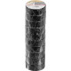 Лента Strend Pro, 19 мм, L-10 м, макс. 80°C, 600 В, черная, изоляционная, клейкая, ПВХ, упаковка 10 шт.