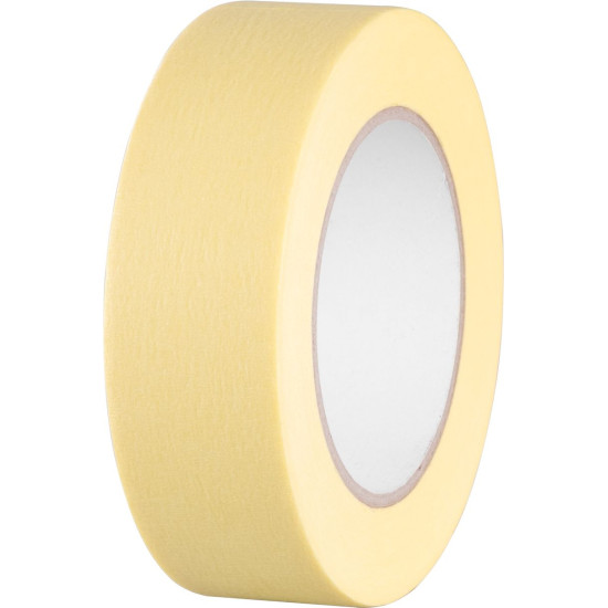 Tape Strend Pro, 38 mm, L-50 m, 80°C, painter's, masking, adhesive, yellow Tape Strend Pro, 38 mm, L-50 m, 80°C, painter's, masking, adhesive, yellow