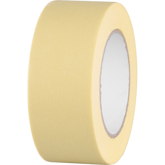 Tape Strend Pro, 50 mm, L-50 m, 80°C, painter's, masking, adhesive, yellow Tape Strend Pro, 50 mm, L-50 m, 80°C, painter's, masking, adhesive, yellow