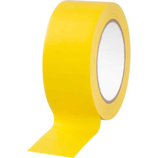 Tape Strend Pro, 50 mm, L-33 m, adhesive, yellow, PVC Tape Strend Pro, 50 mm, L-33 m, adhesive, yellow, PVC