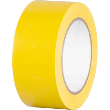 Лента Strend Pro, 50 мм, L-33 м, клейкая, желтая, ПВХ