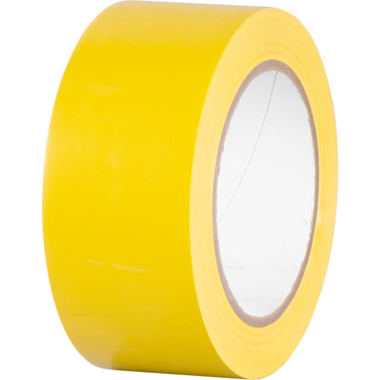 Tape Strend Pro, 50 mm, L-33 m, adhesive, yellow, PVC Tape Strend Pro, 50 mm, L-33 m, adhesive, yellow, PVC