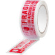 Tape Strend Pro, 50 mm, L-66 m, adhesive, warning, "WARNING FRAGILE/FRAGILE" Tape Strend Pro, 50 mm, L-66 m, adhesive, warning, "WARNING FRAGILE/FRAGILE"