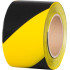 Tape Strend Pro, 80 mm, L-250 m, PE, warning, yellow/black