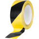 Tape Strend Pro, 50 mm, L-33 m, PVC, adhesive, warning, yellow/black Tape Strend Pro, 50 mm, L-33 m, PVC, adhesive, warning, yellow/black