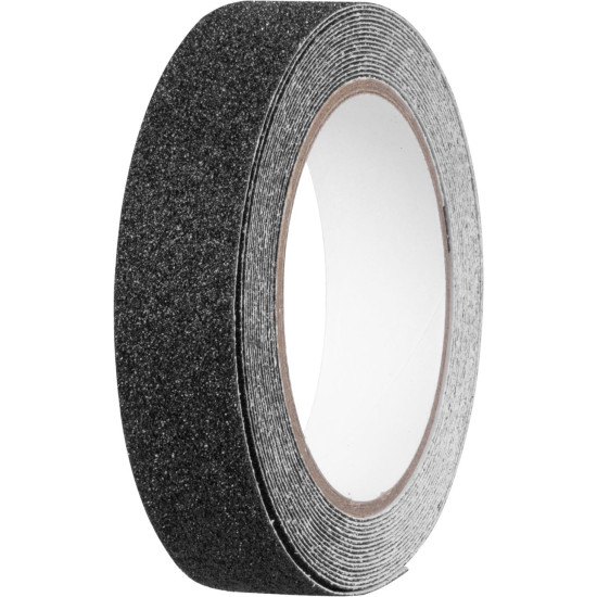 Strend Pro tape, 25 mm, L-5 m, adhesive, anti-slip, extra durable, black Strend Pro tape, 25 mm, L-5 m, adhesive, anti-slip, extra durable, black