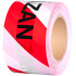 Strend for, 80 mm, L-250 m, warning, red/biela, Czech inscription "Entry forbidden"
