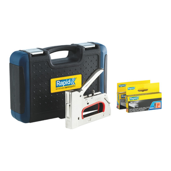 Степлер RAPID R353, кейс, скобы типа 53, 6-14 мм Степлер RAPID R353, кейс, скобы типа 53, 6-14 мм