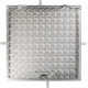 Manhole cover MC60, 600x600 mm, channel, galvanized, max. 150 kg