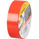 Лента Strend Pro, 19 мм, L-10 м, макс. 80°C, 600В, красная, изоляционная, клейкая, ПВХ, упаковка. 10 шт