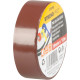 Лента Strend Pro, 19 мм, L-10 м, макс. 80°C, 600В, коричневая, изоляционная, клейкая, ПВХ, упаковка. 10 шт