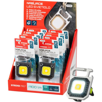 Lamp Strend Pro Worklight ZW120402, ripats, LED 750 lm, magnet, klambriga, USB laadimine, Sellbox 10