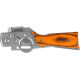 Strend Pro XL121901 nuga, 210 mm, kokkupandav LED valgustiga, Sellbox 12 tk