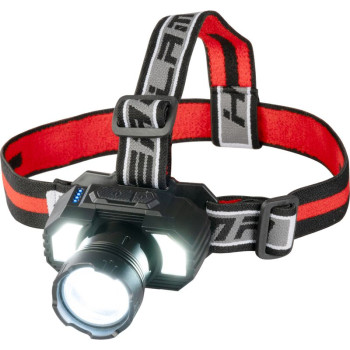 Налобный фонарь Strend Pro Headlight XL121807, светодиодный, 1000 лм, ZOOM, 1800 мАч, USB зарядка