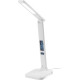 Strend Pro table lamp, LED, wireless charging, light intensity selection, with display, clock, alarm clock, thermometer, 4 W, white Strend Pro table lamp, LED, wireless charging, light intensity selection, with display, clock, alarm clock, thermometer, 4 W, white