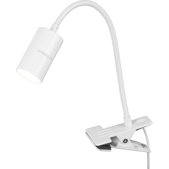 Strend Pro table lamp, with clip, Alu, white, USB, 41 cm Strend Pro table lamp, with clip, Alu, white, USB, 41 cm