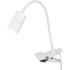 Strend Pro table lamp, with clip, Alu, white, USB, 41 cm