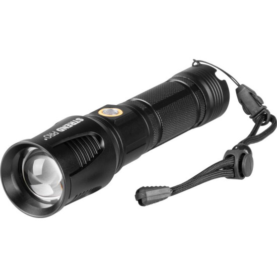 Strend Pro Flashlight LB10208, 1700 lm, AluBody, USB