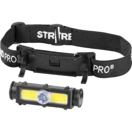 Strend Pro Headlight H3173, XPE+COB, 1200 mAh, USB charging