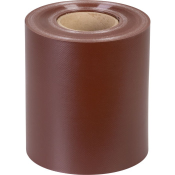 Лента Strend Pro EUROSTANDARD, 190 мм, L-35 м, экранирующая, махагоново-коричневая, покрывающая, для панелей забора, с 20 клипсами, 630 г/м2, ПВХ, RAL8016 Лента Strend Pro EUROSTANDARD, 190 мм, L-35 м, экранирующая, махагоново-коричневая, покрывающая, для панелей забора, с 20 клипсами, 630 г/м2, ПВХ, RAL8016