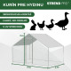 Chicken coop Strend Pro, for poultry, aviary, cage, chicken coop, with roof, 3x2x2 m