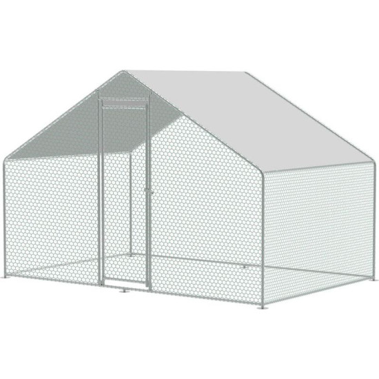 Chicken coop Strend Pro, for poultry, aviary, cage, chicken coop, with roof, 3x2x2 m