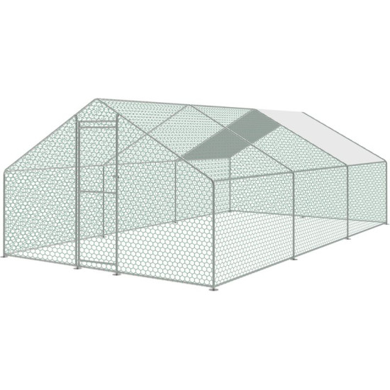 Strend Pro kanakuut, linnulihale, linnumajale, puurile, katusega, 3x6x2 m