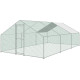 Strend Pro kanakuut, linnulihale, linnumajale, puurile, katusega, 3x6x2 m