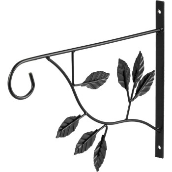 Strend Pro hanger, flower pot holder, black, metal, 30.5x25 cm