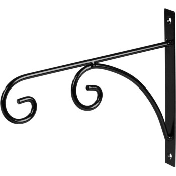 Strend Pro hanger, flower pot holder, black, metal, 25x30 cm