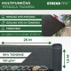 POPULAR.NET затеняющая ткань 1,5x25 м, HDPE, УФ, 150 г/м2, 90% антрацит POPULAR.NET затеняющая ткань 1,5x25 м, HDPE, УФ, 150 г/м2, 90% антрацит