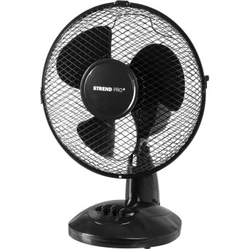 Вентилятор Strend Pro, настольный, черный, 34 см, 25 Вт