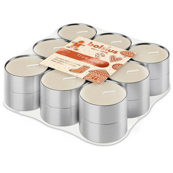 Bolsius Tealight Cookie Fever küünlad, tee, lõhnastatud, pakk. 18 tk Bolsius Tealight Cookie Fever küünlad, tee, lõhnastatud, pakk. 18 tk