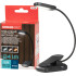 Strend Pro lamp, Raamatute lugemine, LED, USB, 24 lm, 3 värvi, hämardatav, laetav