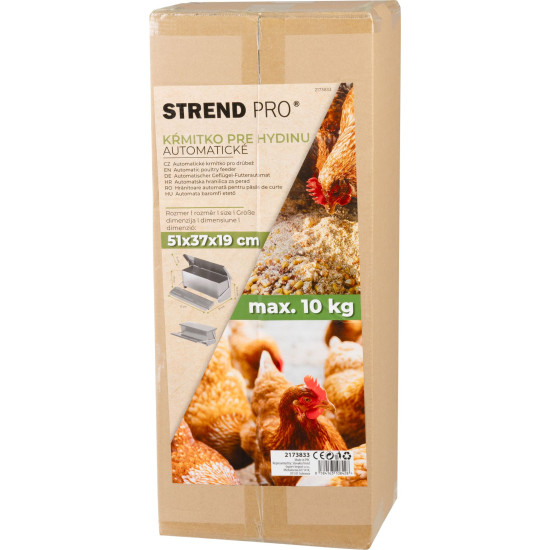 Кормушка Strend Pro, для птицы, автоматическая, надомная, макс. 10 кг Кормушка Strend Pro, для птицы, автоматическая, надомная, макс. 10 кг