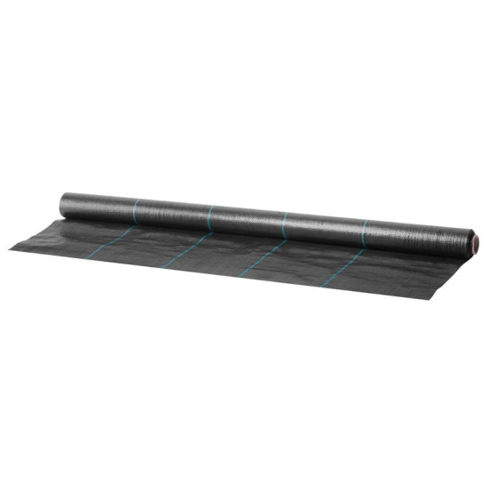 Tekstiil Garden H1101 1x10 m, 100 g/m2, kootud, must Tekstiil Garden H1101 1x10 m, 100 g/m2, kootud, must