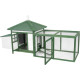 Chicken coop Strend Pro, for poultry, with roof, 196x76.5x98 cm Chicken coop Strend Pro, for poultry, with roof, 196x76.5x98 cm