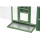 Chicken coop Strend Pro, for poultry, with roof, 196x76.5x98 cm Chicken coop Strend Pro, for poultry, with roof, 196x76.5x98 cm