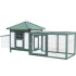 Chicken coop Strend Pro, for poultry, with roof, 196x76.5x98 cm