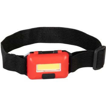 Налобный фонарь Strend Pro Headlight, COB LED, 3xAAA, 6x4x1.8 см, микс цветов (черный, белый, красный), Sellbox 12 шт