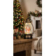 MagicHome Christmas Lantern, Santa, Plastic, 1xLED Warm White, 8x6.5x14 cm, 3xLR44