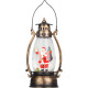 MagicHome Christmas Lantern, Santa, Plastic, 1xLED Warm White, 8x6.5x14 cm, 3xLR44