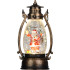 MagicHome Christmas Lantern, Santa, Plastic, 1xLED Warm White, 8x6.5x14 cm, 3xLR44