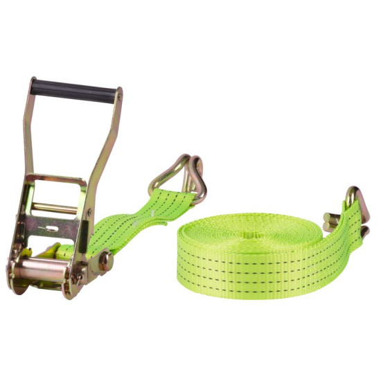 Ratchet tie down (capacity 1500kg) (width 25mm / lenght 4,5m)
