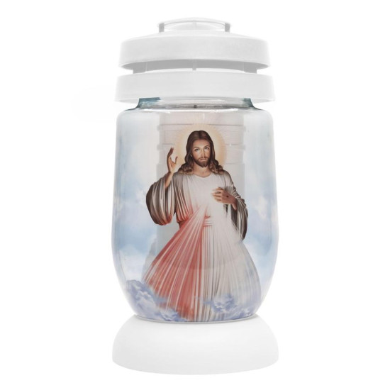 Burner bolsius 3D Jesus, 22 cm, 36 hrs. Burner bolsius 3D Jesus, 22 cm, 36 hrs.